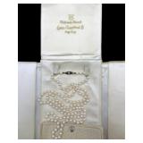 Vintage Mikimoto Akoya Pearl Necklace