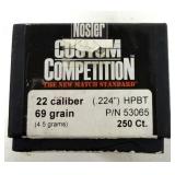 Nosler 22 Cal Reloading Bullets