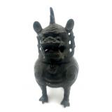 Asian Cast Bronze Incense Burner