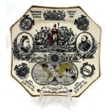 Queen Victoria & Empress Jubilee Plate