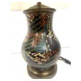Japanese Cloisonnï¿½ Enamel Table Lamp