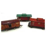 3 Lionel Model Train Cars
