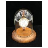 Octagonal Pocket Watch In Art Deco style Cloche