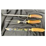 3 Piece German Meat Carving Set - Anton Wingen