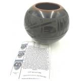 Santa Clara Pueblo Blackware Pottery Piece