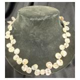 LUC Coin/Baroque Pearl Necklace