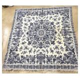 Mid 19th-Century Jacquard Coverlet