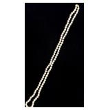14K Single-Strand Cultured Pearl Rope Necklace