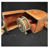 Hardy "The Uniqua" Fly Fishing Reel w/ case
