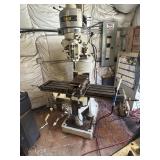 ENCO KNEE MILL  POWER FEED  BRIDGEPORT STYLE