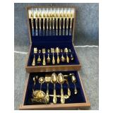 Gold-plated Flatware Set