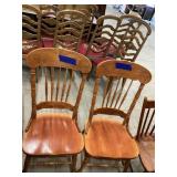 Wooden dining Chairs (2)