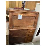 Slant front desk