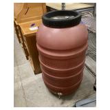 Plastic rain Barrel