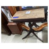 Antique Mahogany Flip top table