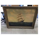 Signed framed wall Art
