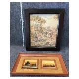 Framed wall art
