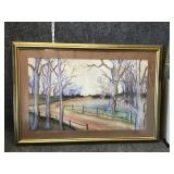 Framed wall art