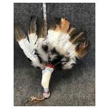 Native American ceremonial Feather Fan