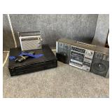 CD Player and Boombox