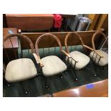Wooden chairs (6)