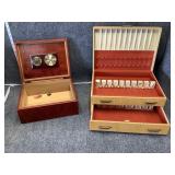 Humidor and Flatware Box