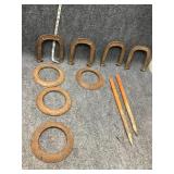 Horse shoe set
