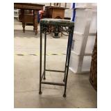 wrought iron plant stand
