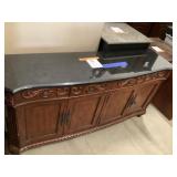sideboard Buffet with stone top