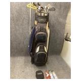 GOLF CLUBS WITH CARRYING BAG