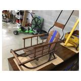 Vintage Push Sled