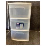 3 Drawer cart