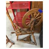 Vintage Spinning Wheel