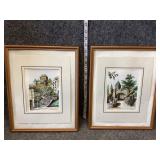 Signed Framed wall art
