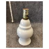 Small white lamp