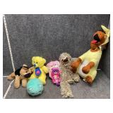 Bag of stuffed animals