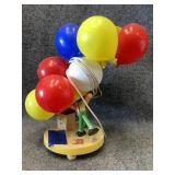 vintage nursery clown lamp