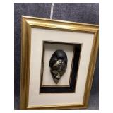 Wall Art Framed African Mask