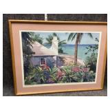 Wall Art 'Bermuda Cottage'