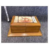 Vintage Camel Cigarettes jewelry box