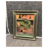 Framed artwork