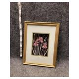 Floral wall art