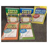 WORD SEEK PUZZLE BOOKS