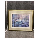 Framed signed Artwork