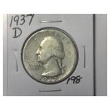 1937-D Washington Quarter