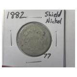 1882 Shield Nickel