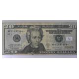 2017 $20 *(Star)* Federal Reserve Note