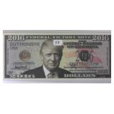 2016 Trump Federal Victory Note