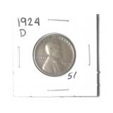 1924-D Lincoln Wheat Cent