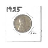 1925 Lincoln Wheat Cent
